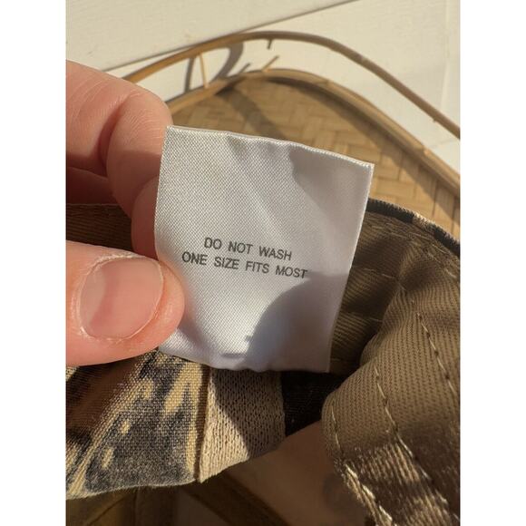 Vintage Atlanta Braves Camo Baseball Hat Adjustable Camouflage Ball Cap MLB - Picture 6 of 7